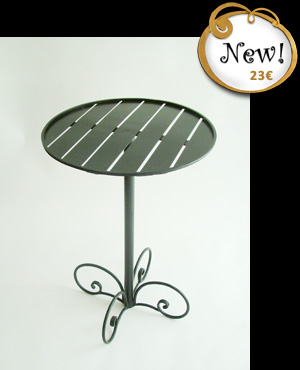 NEW! forged iron table
